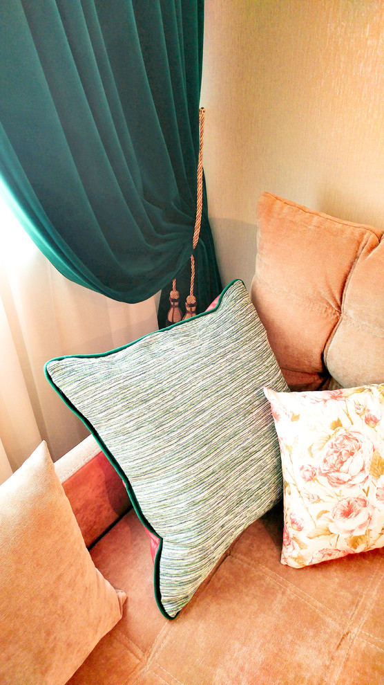 Малахитовые шторы