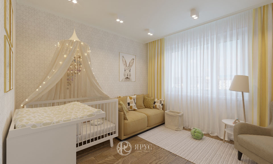 Дизайн-проект четырёхкомнатной квартиры