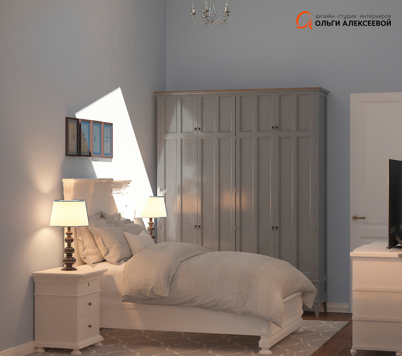 Американская классика в таунхаусе площадью 310 м2.