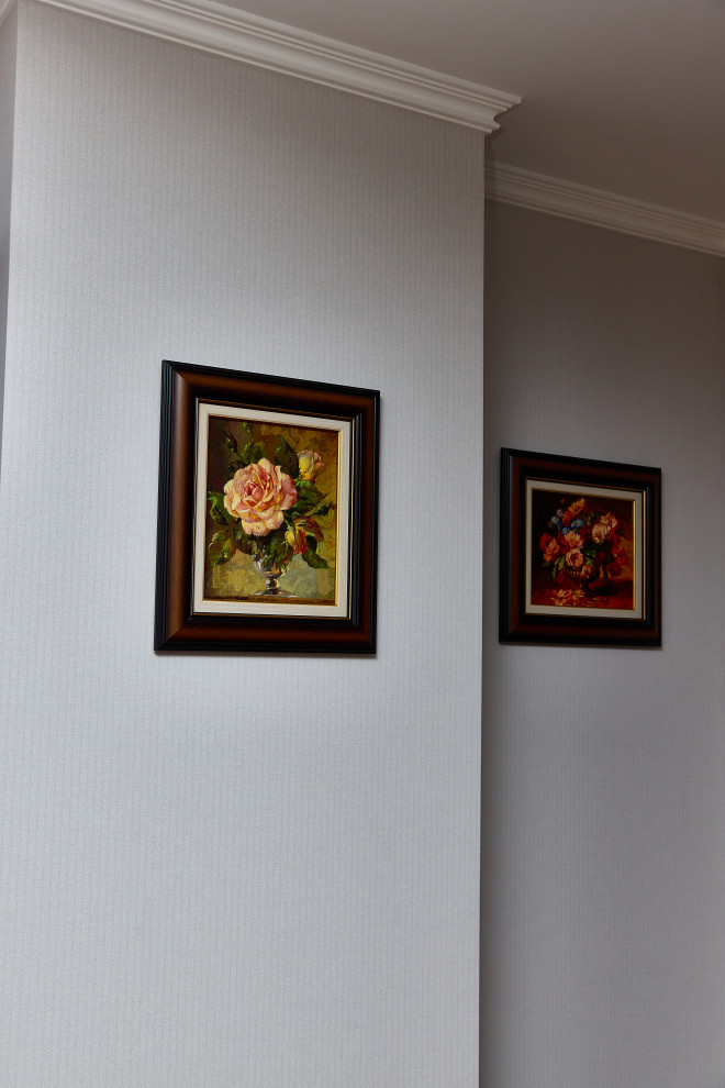 Обложка проекта: Стиль русской усадьбы в квартире