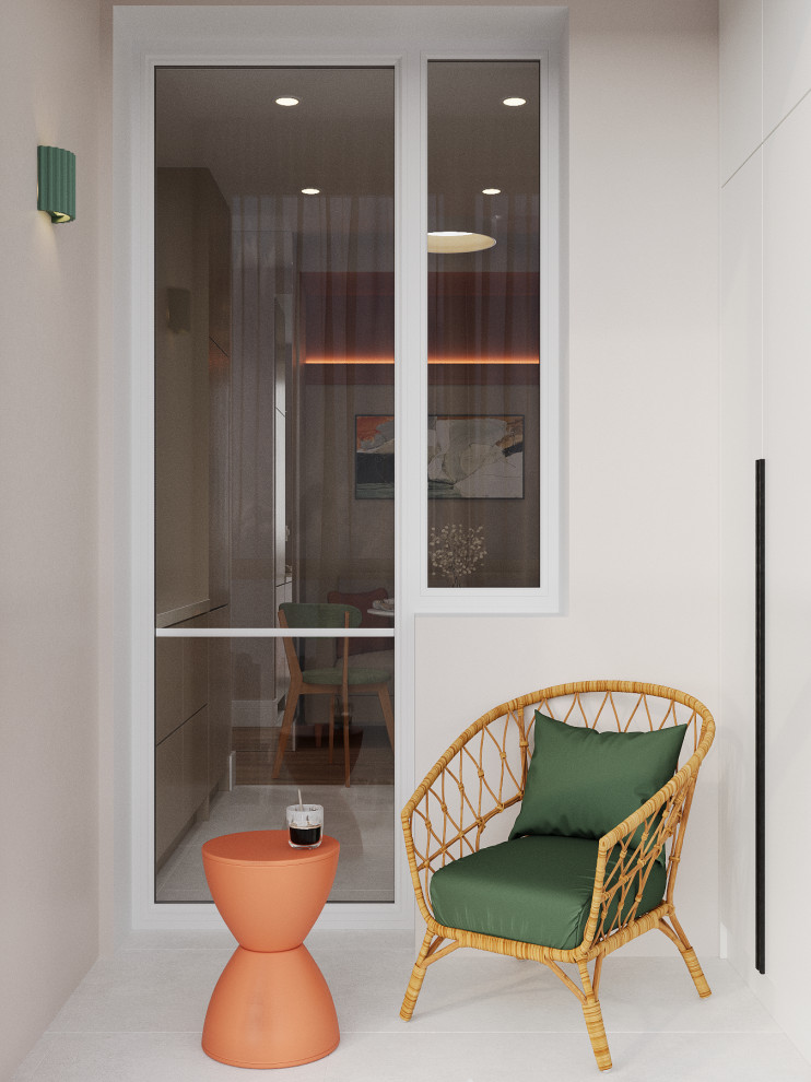 Обложка проекта: Квартира-малышка в светлых тонах