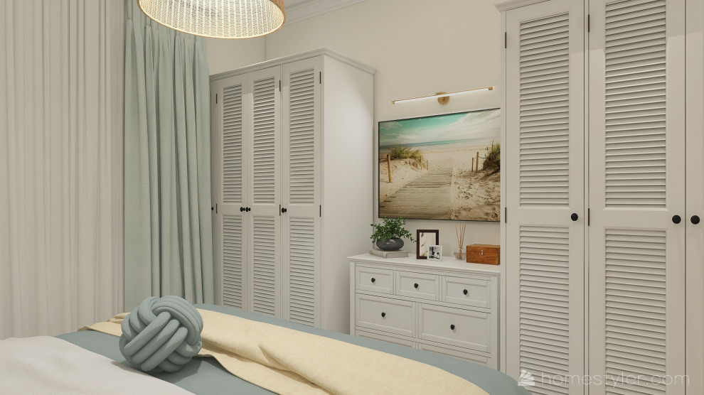 спальня в средиземноморском стиле