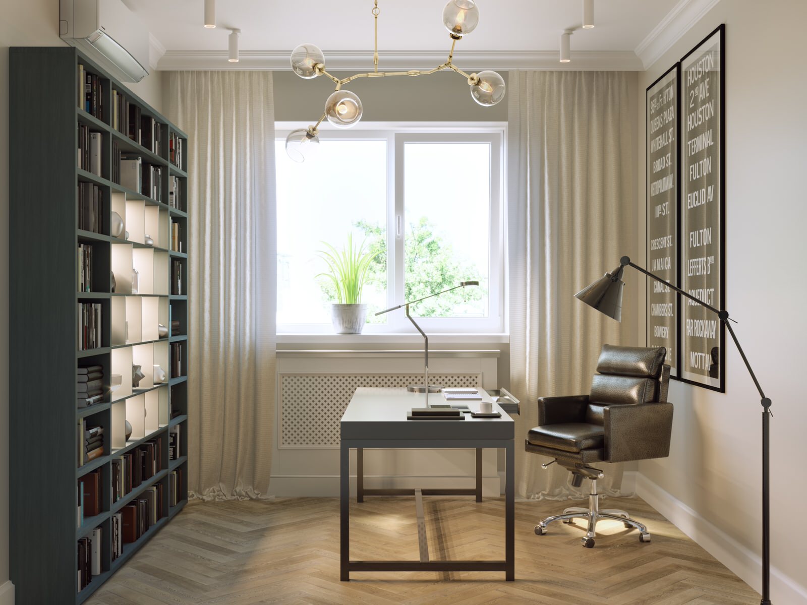 Мягкий эклектичный интерьер квартиры 205 кв.м.