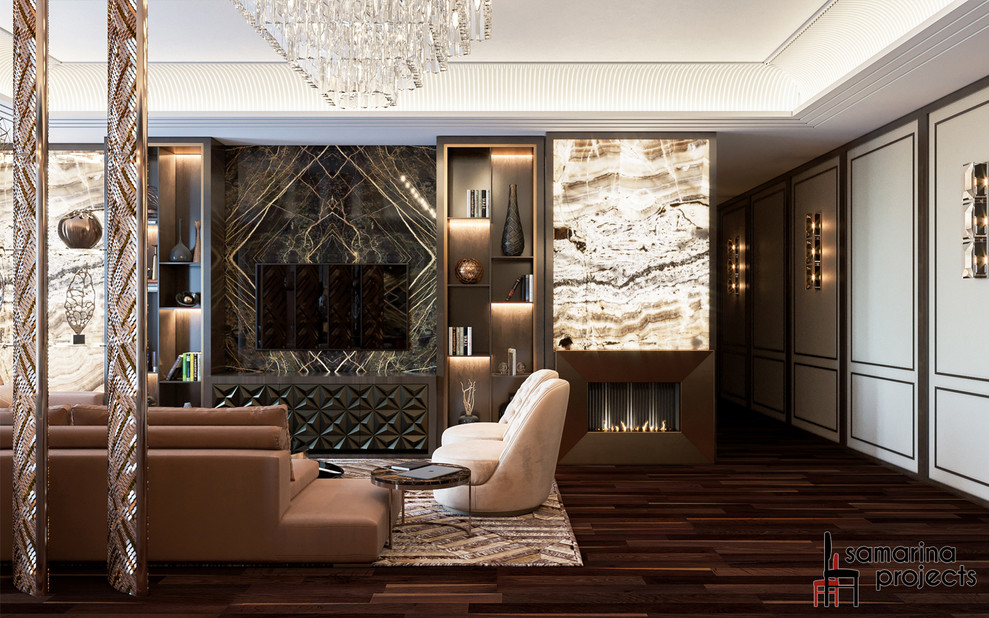 Роскошная и элегантная студия для дружной семьи