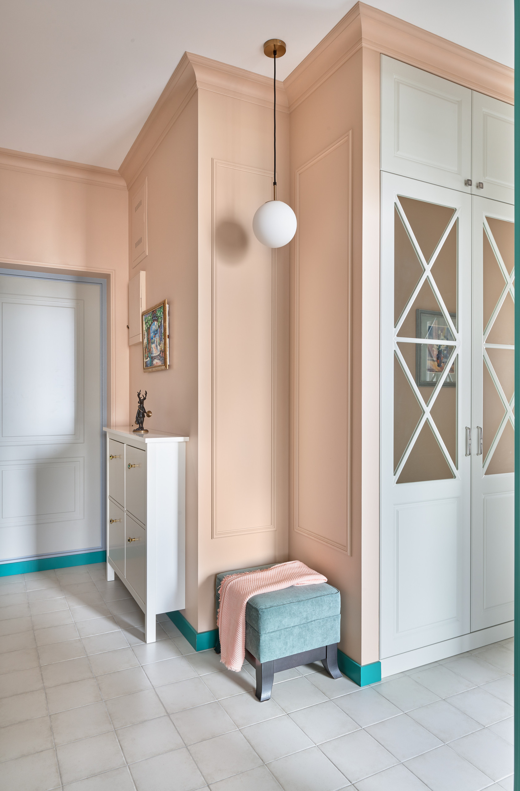 В гостях: Интерьер в оттенках картины из Доминиканы