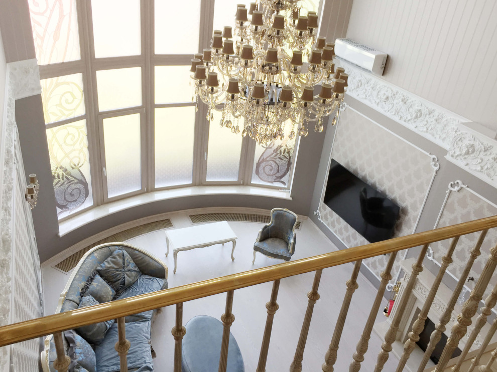 Дизайн интерьера дома в классическом стиле. Реализованный проект.