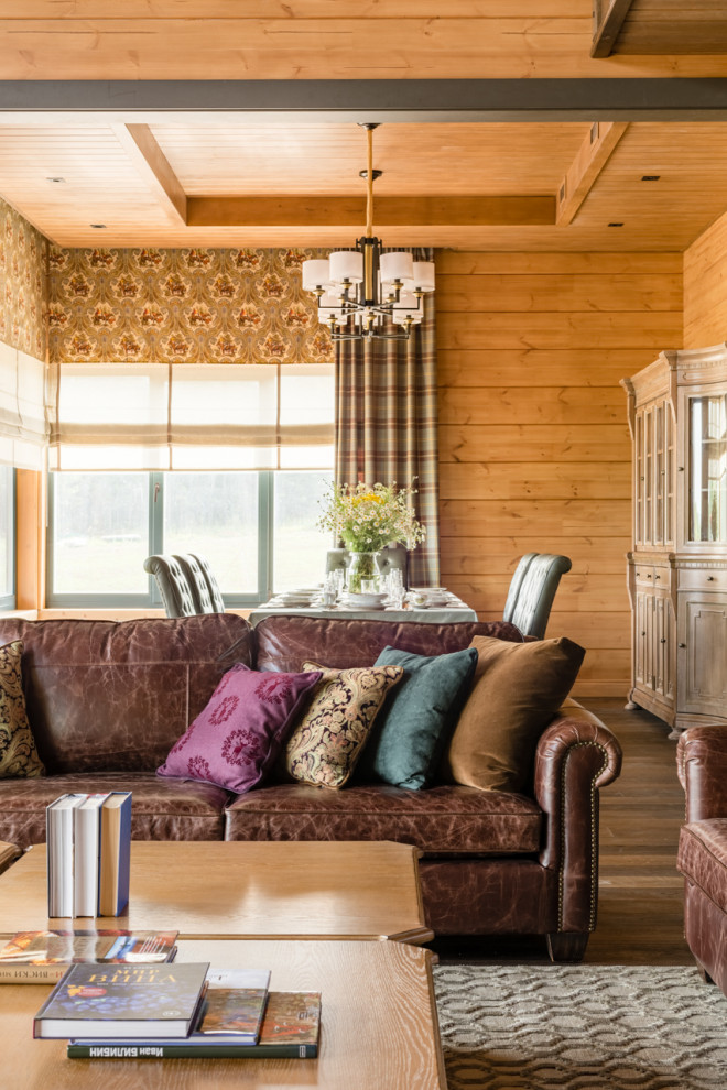 Дом из клееного бруса в Пензенской области.