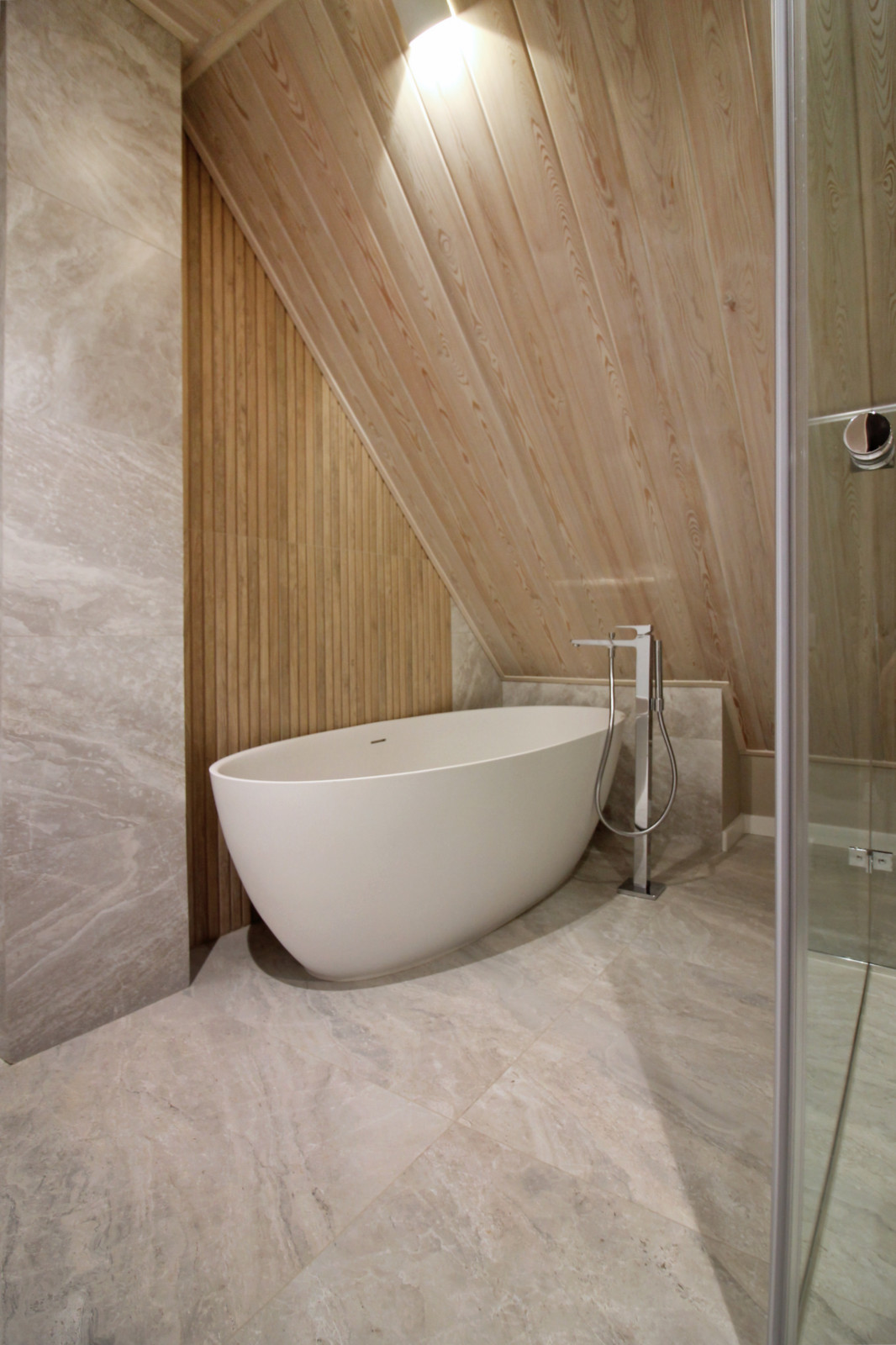 Срубовой коттедж в Рощино