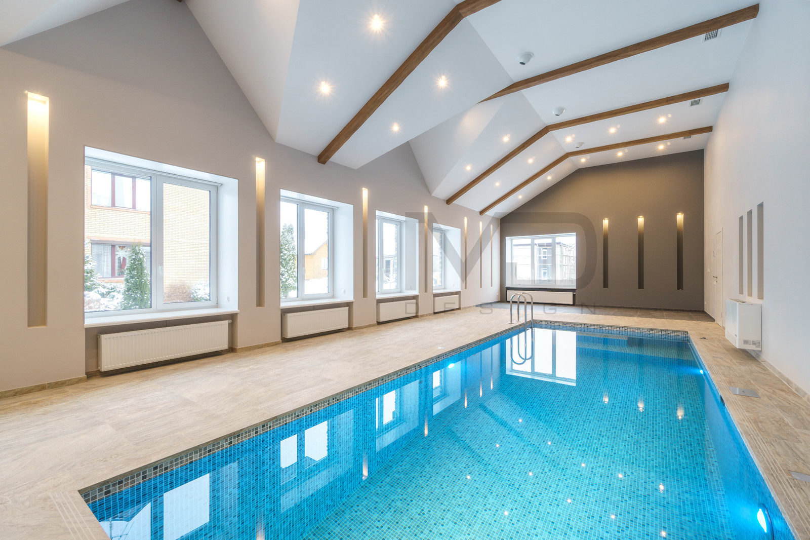 Обложка проекта: Загородный Дом. Бассейн