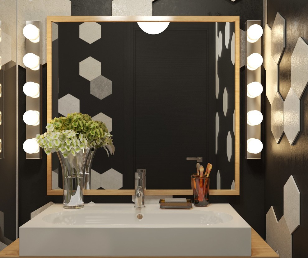 МИНИМАЛИСТИЧНЫЕ ФАКТУРЫ БЕТОНА И ДЕРЕВА В КОНТРАСТНОМ ИНТЕРЬЕРЕ