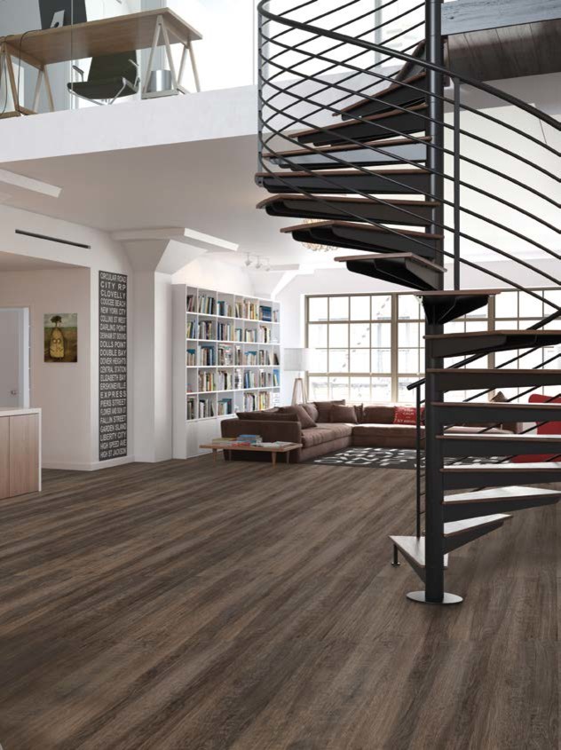 Дизайн-плитка ПВХ (LVT - luxury vinyl tile)