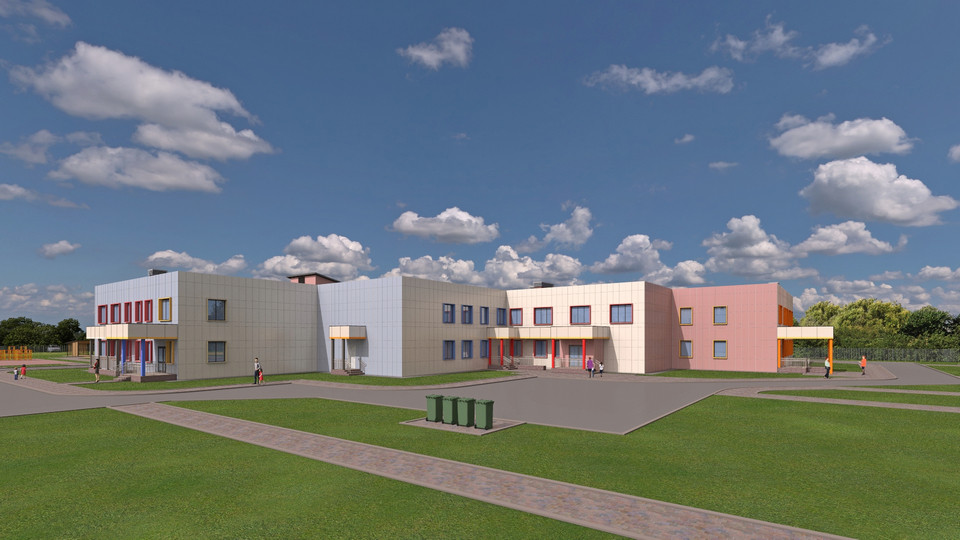 Обложка проекта: Детский сад на 225 мест