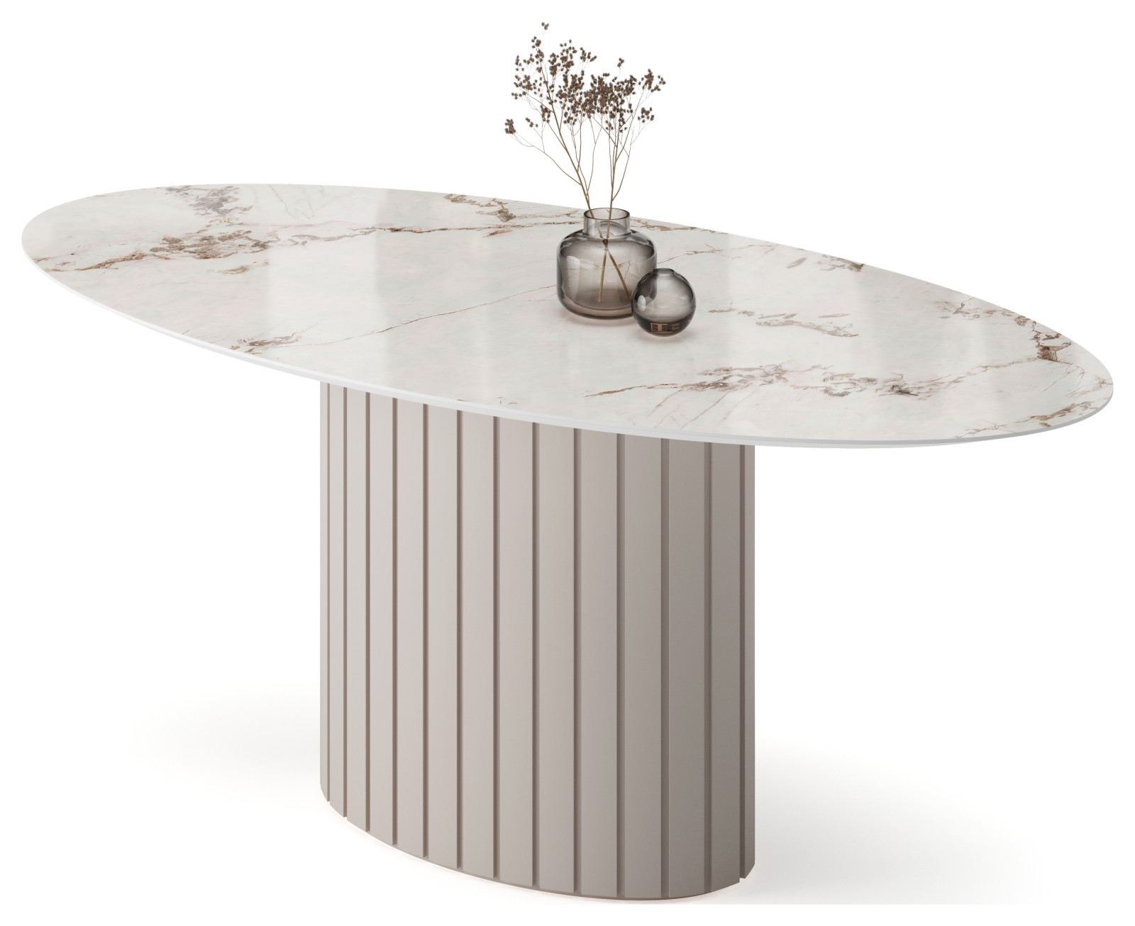 Стол овальный Бейд