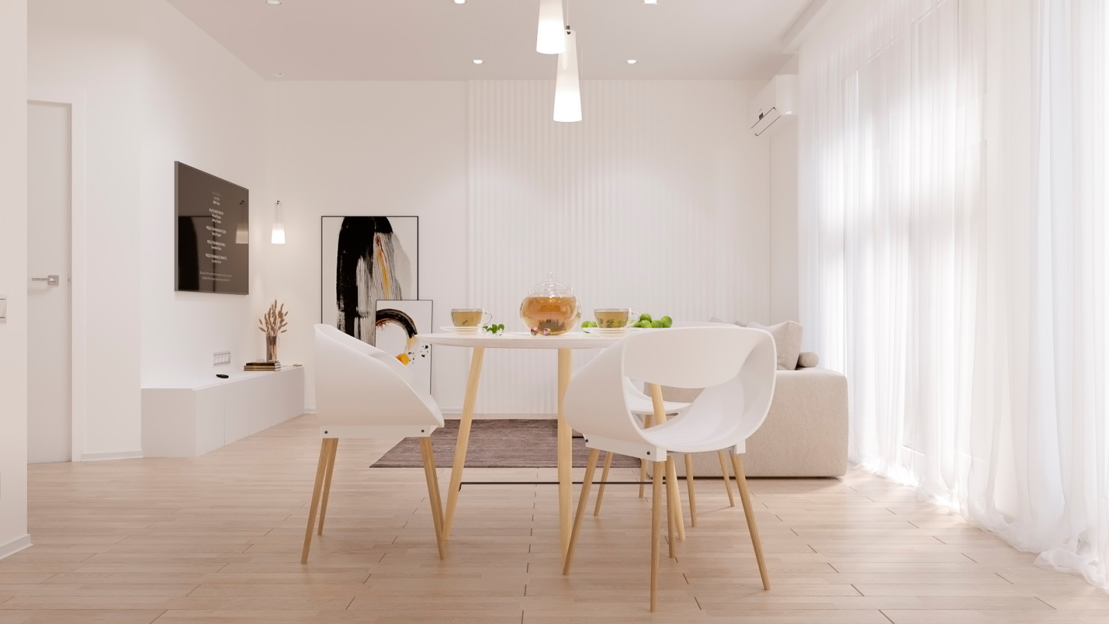 Cozy white