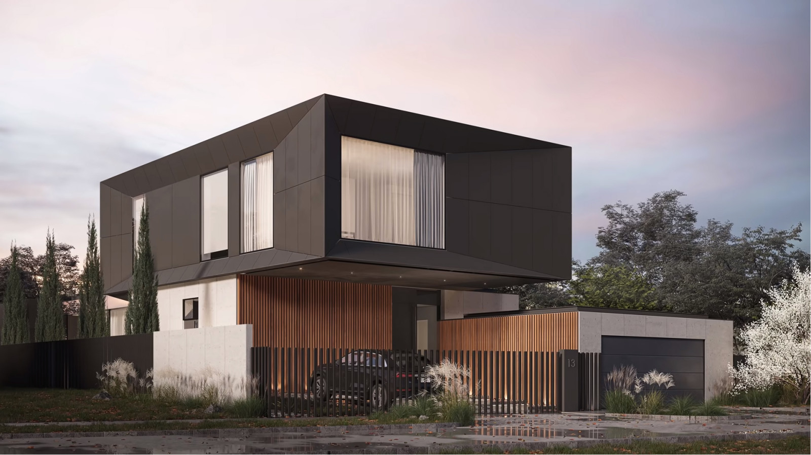 Обложка проекта: Дом в современном стиле со СПА комплексом