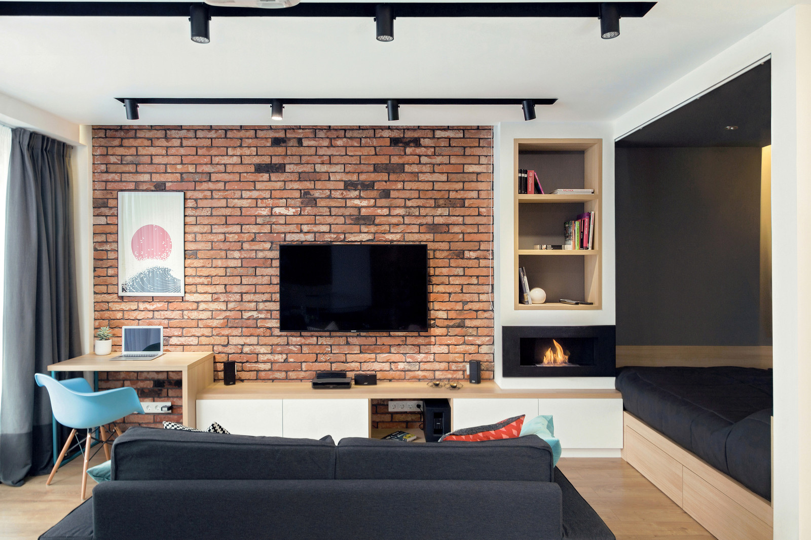 Квартира для молодого человека 40 м2