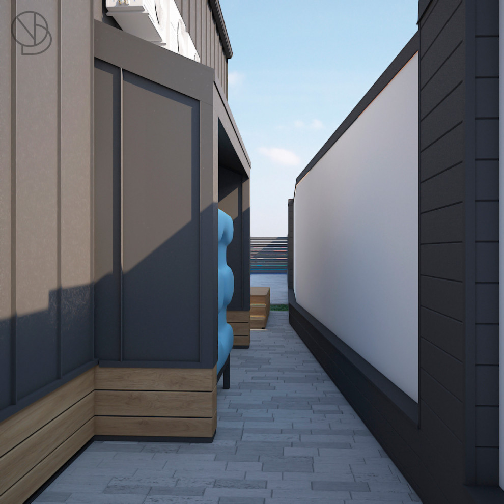 Банхаус, оборотная часть дома