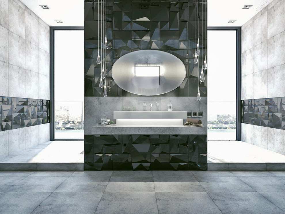 Дизайн ванной комнаты для конкурса PINWIN