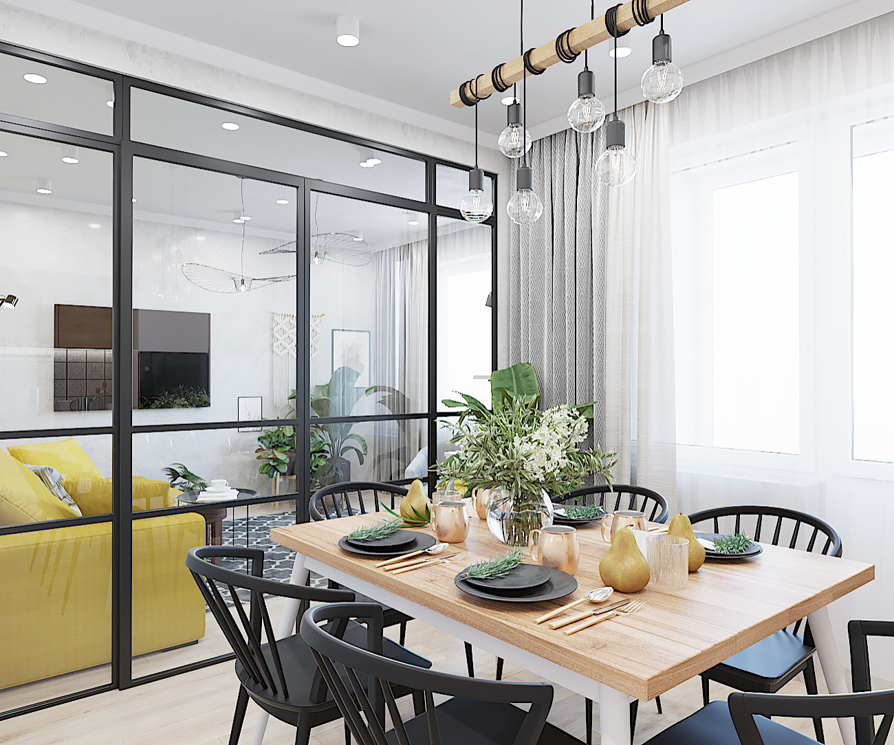 Сканди в квартире ЖК Алфавит г.Пенза