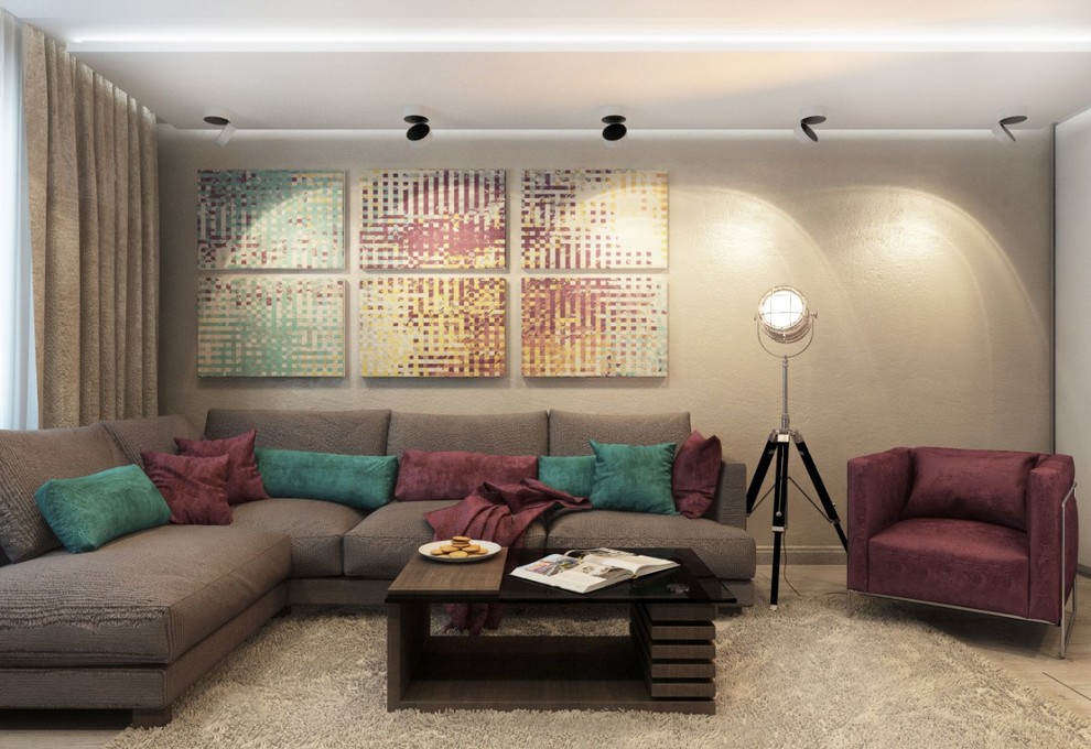 Дизайн квартиры в ЖК Корона 78 кв.м.