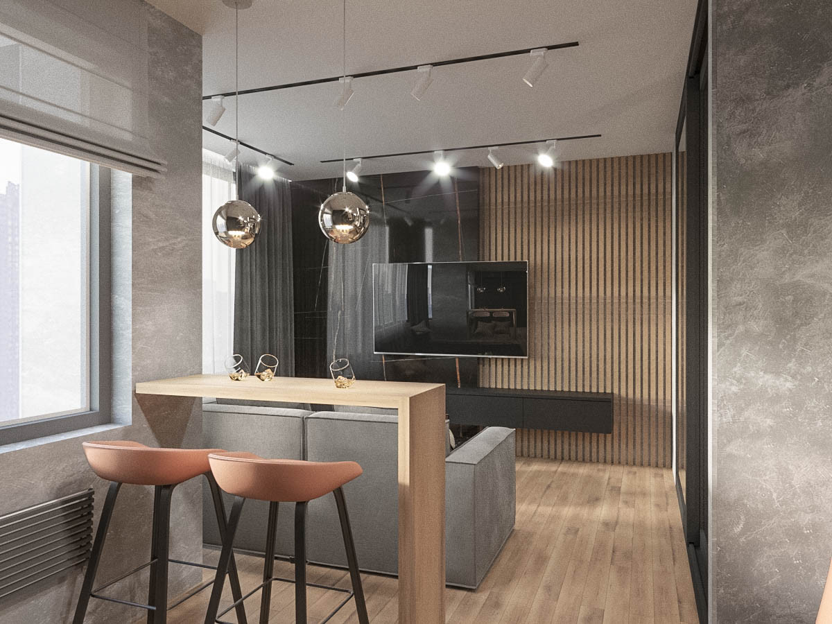 Однокомнатная квартира г.Аксай