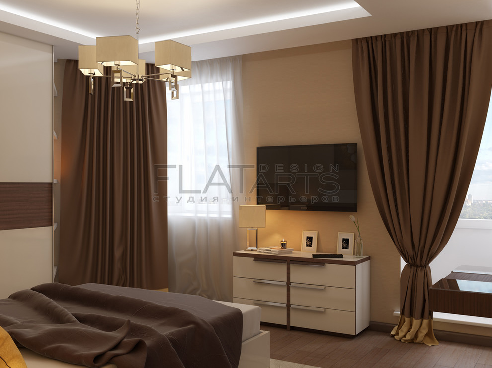 Дизайн 3-ной квартиры 97кв.м. в современном стиле