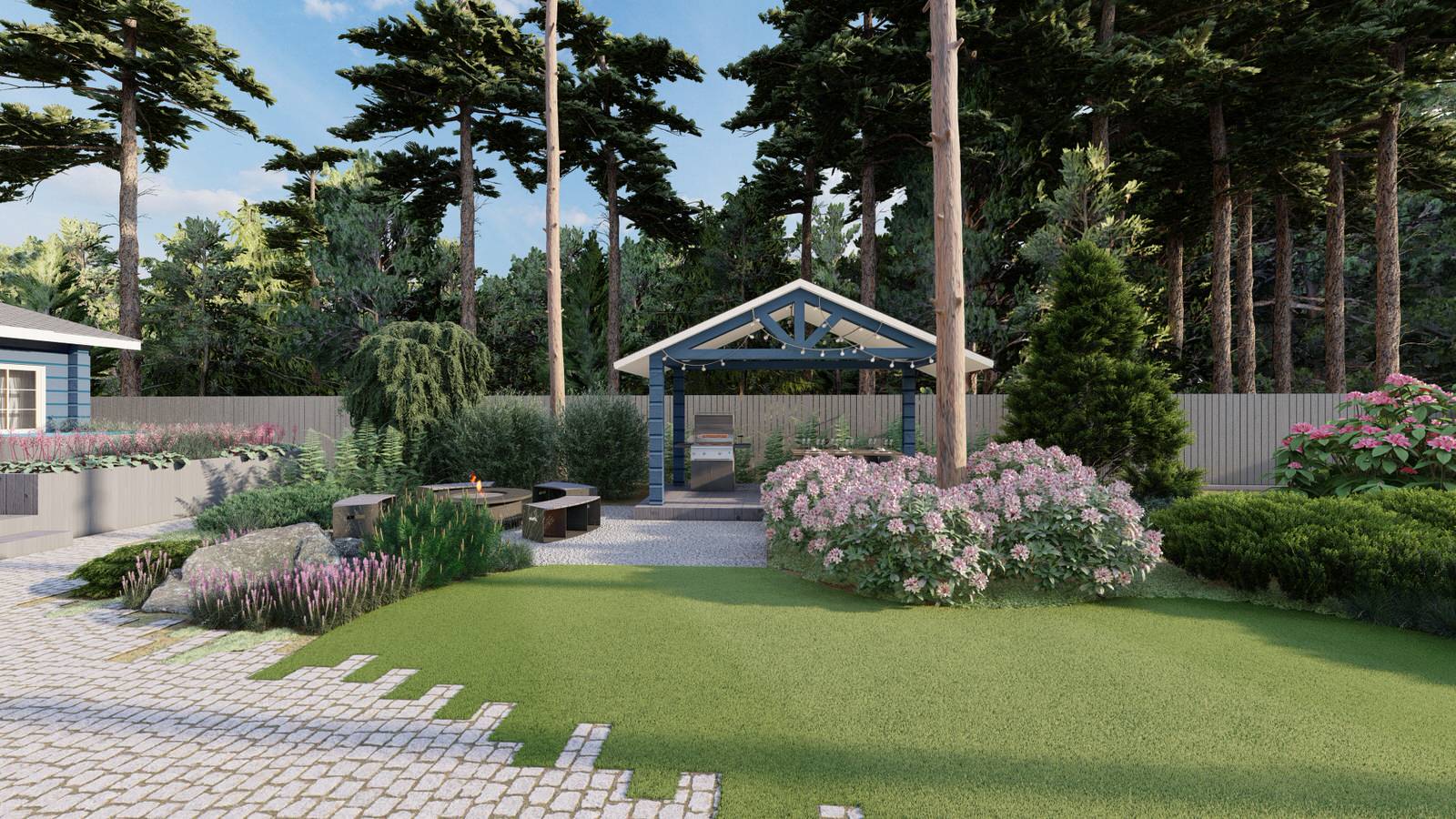 Под сенью сосен