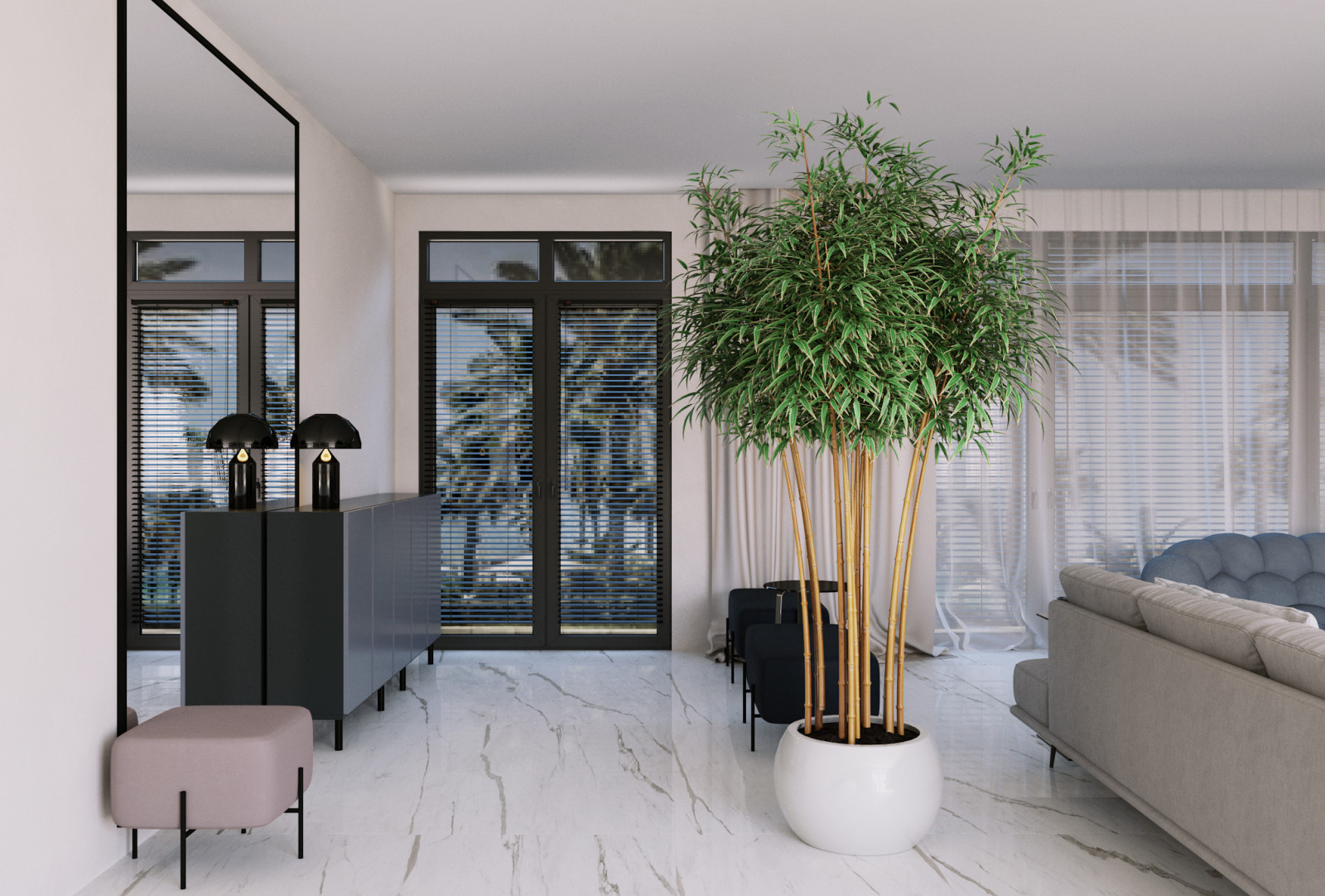 Miami Living Room/ Гостиная Майами