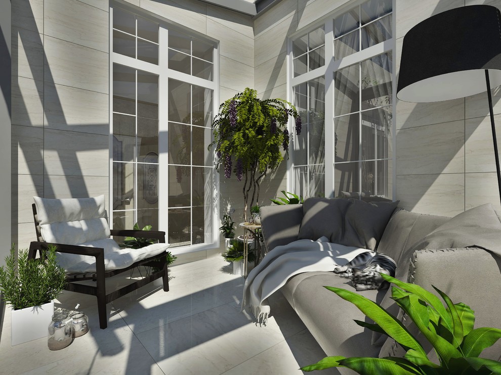 Обложка проекта: Терраса на крыше | ЖК Дом на Выборгской