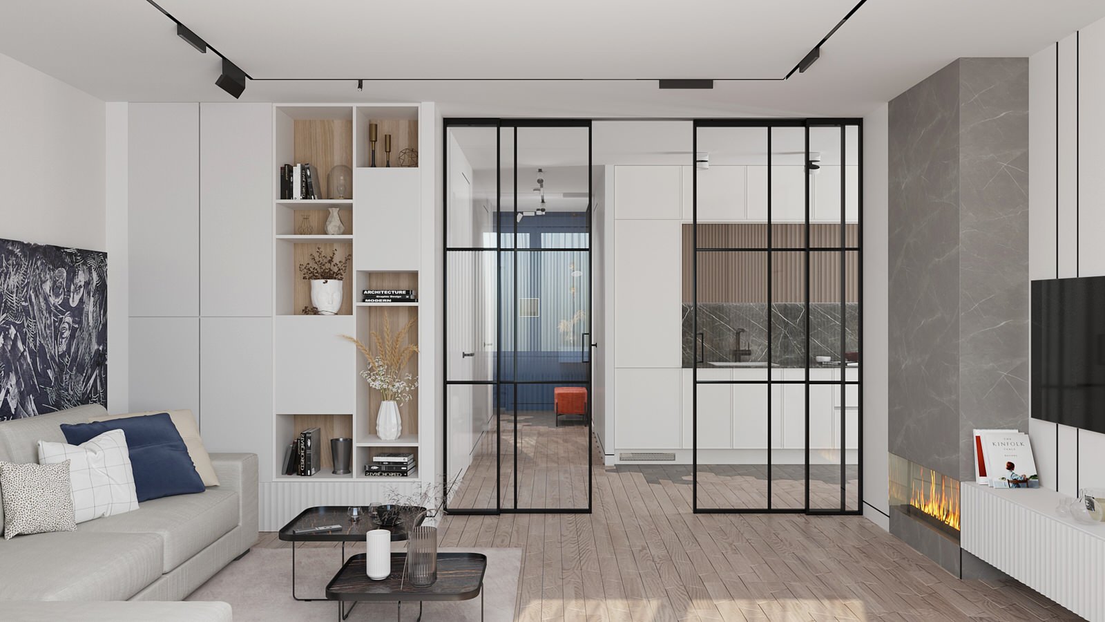 квартира для молодой креативной семьи