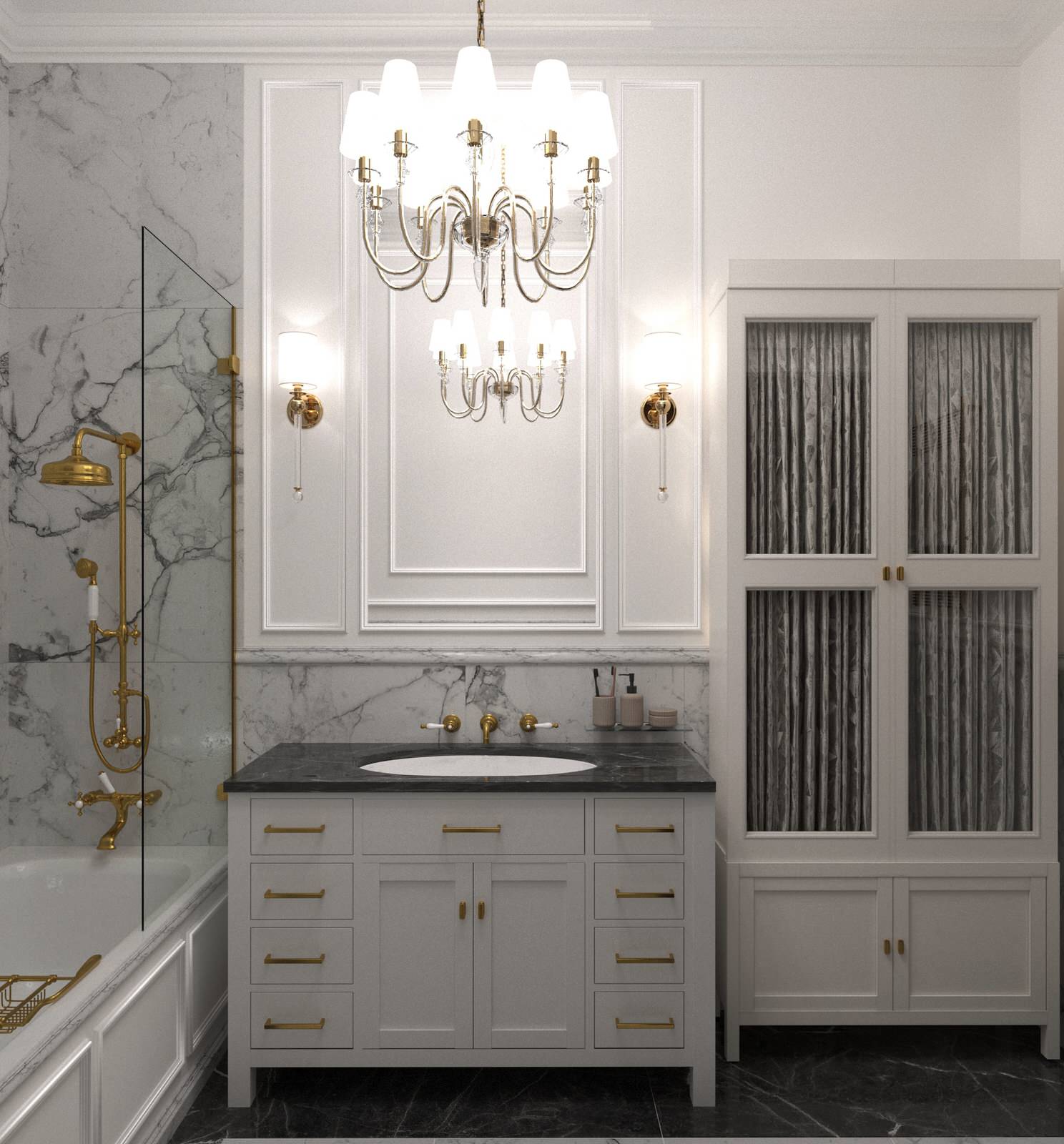 Обложка проекта: Ванна в классике