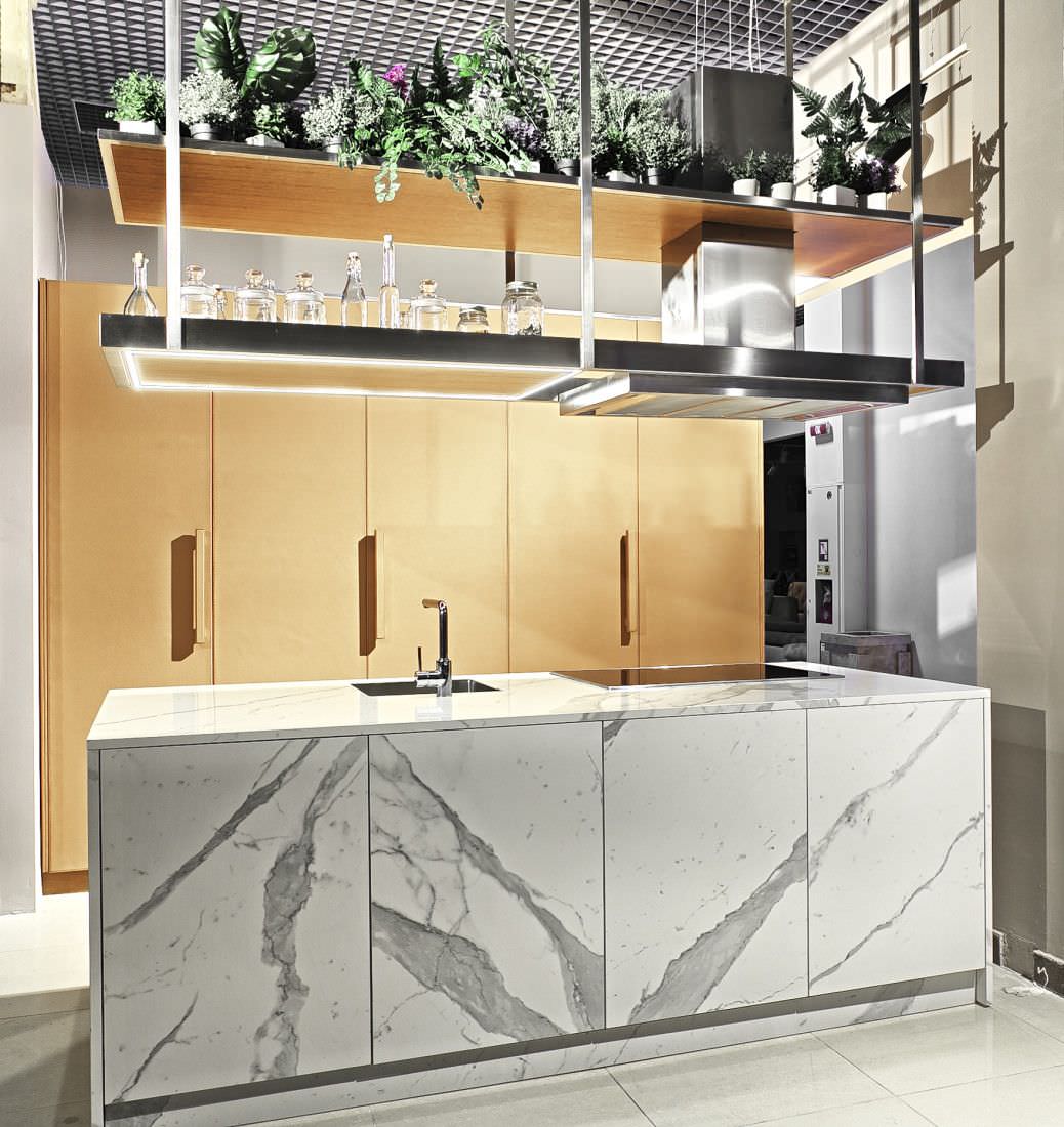 Solid leather and stone