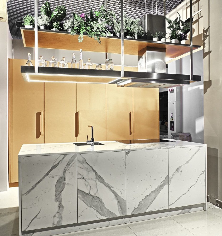 Solid leather and stone