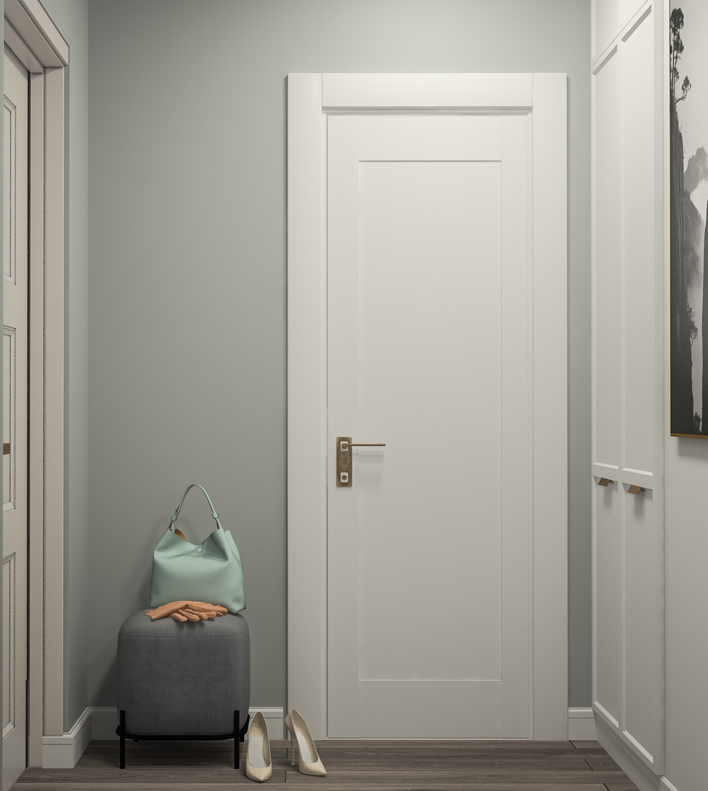 Дизайн - проект однокомнатной квартиры 38 кв.м. г. Москва