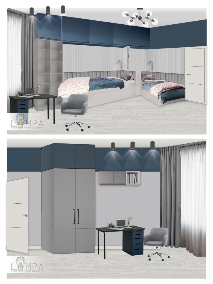 Концепт трехкомнатной квартиры в ЖК Дом на Блюхера