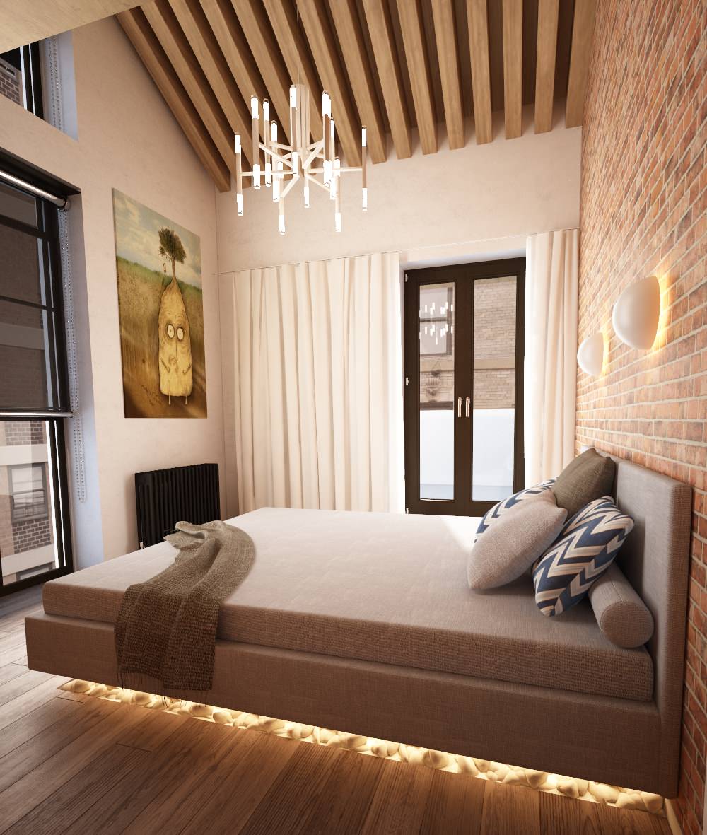 Квартира в стиле лофт