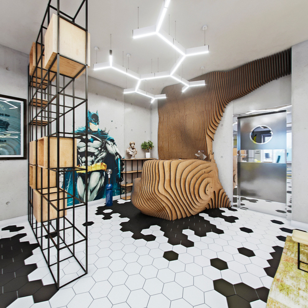 Креативный open space офис IT-компании.