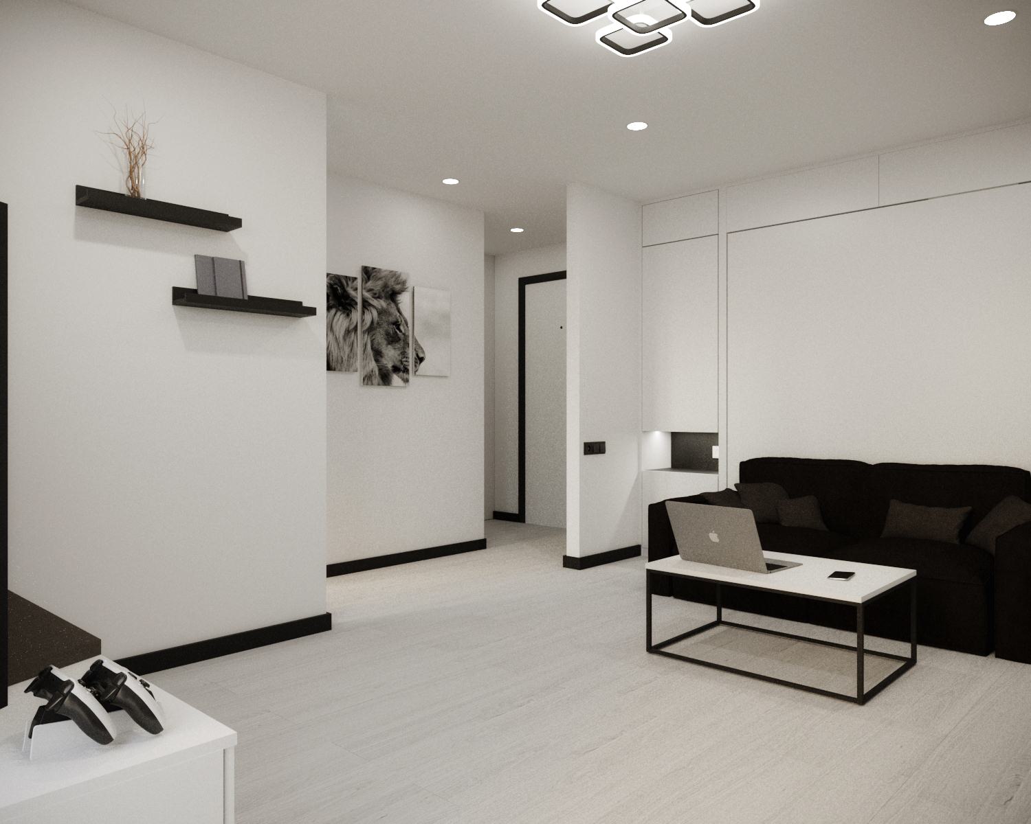 Обложка проекта: Проект для молодого человека-спортсмена в стиле "White minimalism"