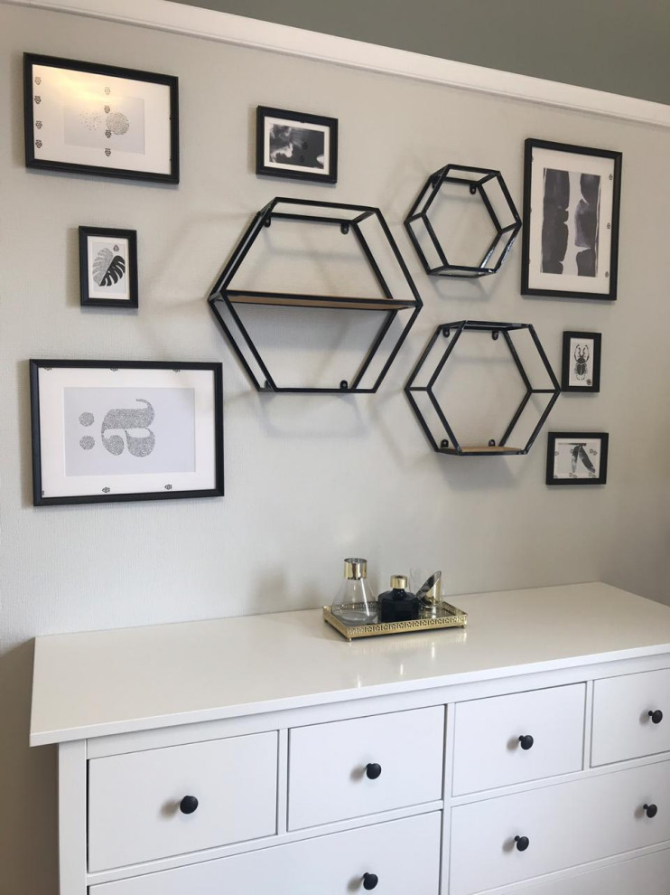 Обложка проекта: Шестиугольные дизайнерские полки