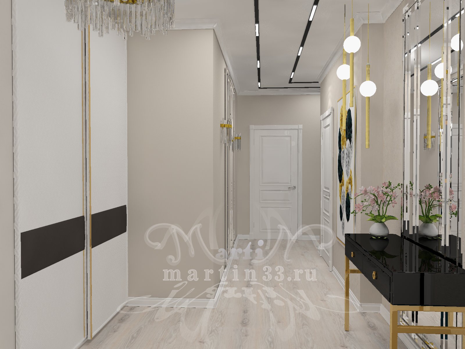 Дизайн квартиры г Владимир 140 м.кв