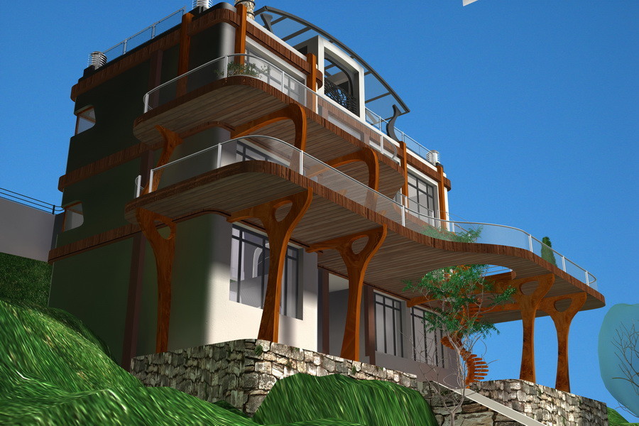 Проект дома в Черногории