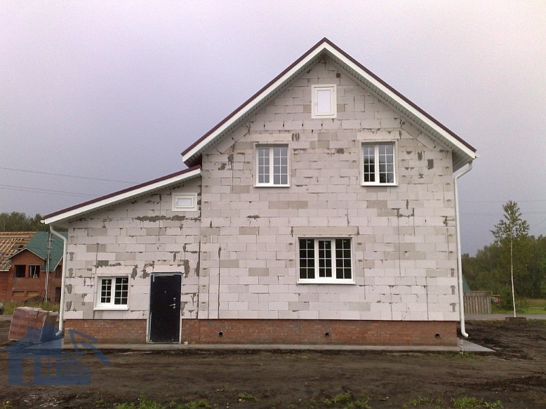 Дома и котеджи из кирпича и газоблока (газобетона) "под ключ"