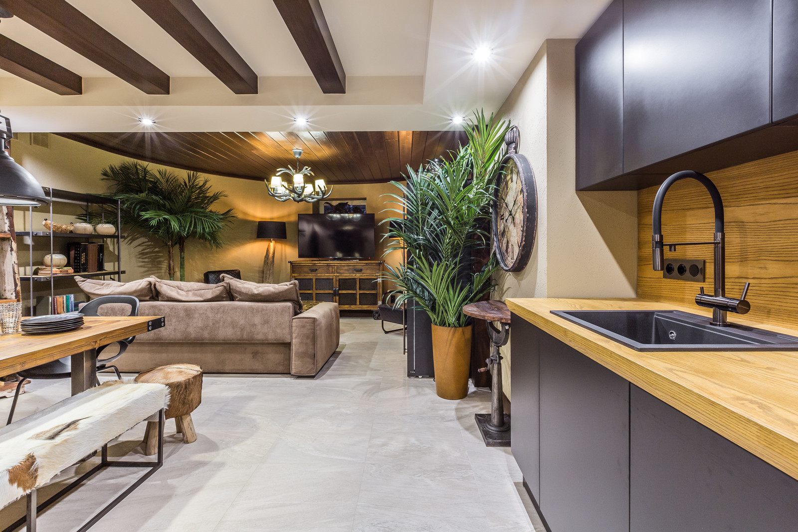 Houzz тур: Дом в американском стиле в Краснодарском крае