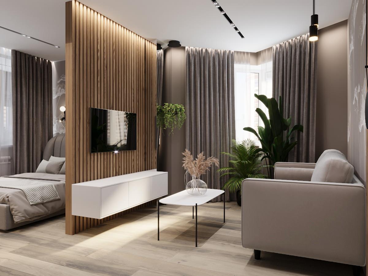 Обложка проекта: Квартира в Солнцево , площадью 68 кв. м, для семьи со взрослой дочерью