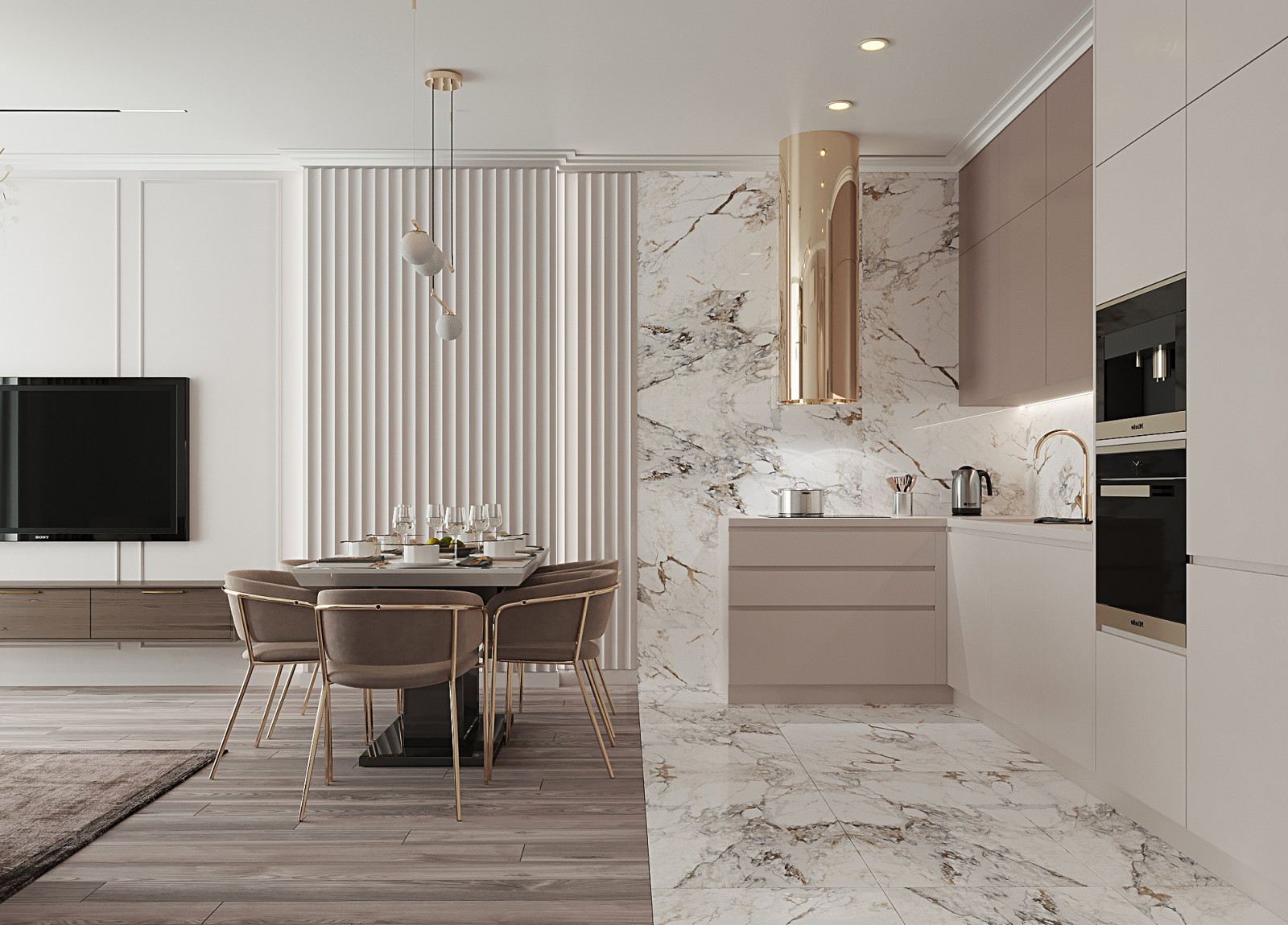 ЖК Клевер Парк 92м2