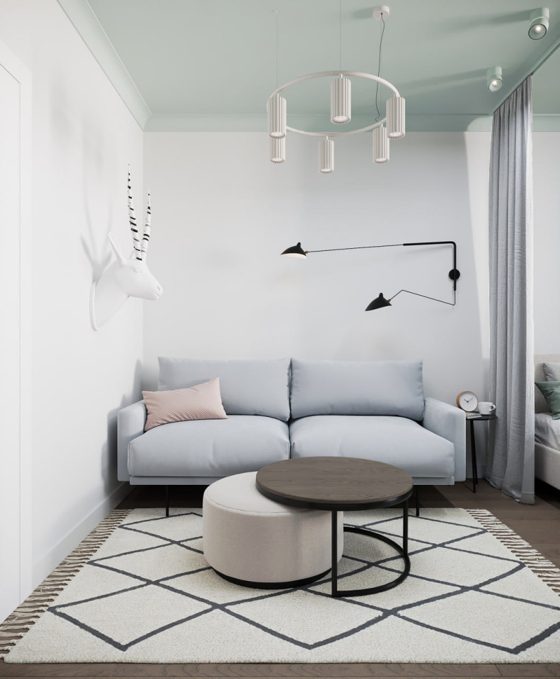 Обложка проекта: Спальня-гостиная