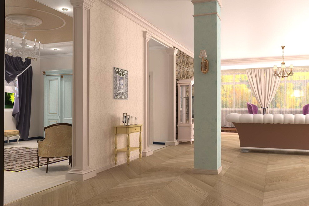 Дизайн-проект 2-х этажного коттеджа