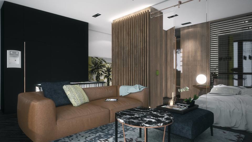 Квартира для молодого холостяка, 52 кв.м.