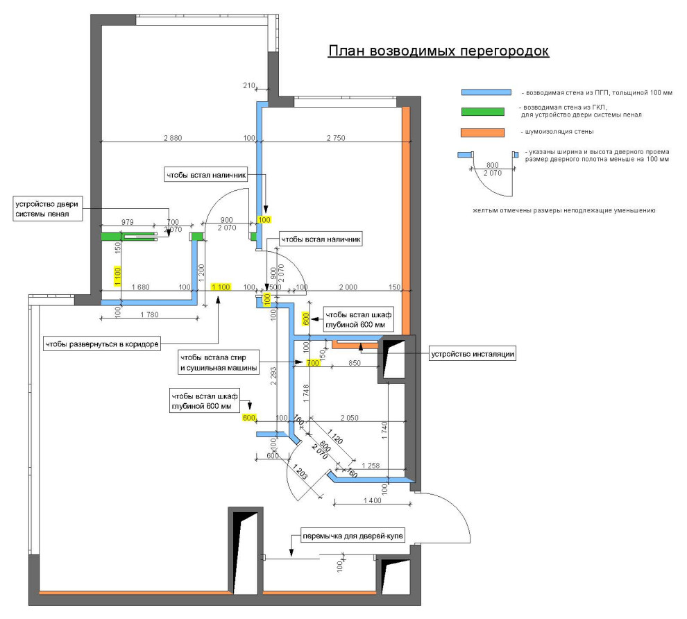 Обложка проекта: Двухкомнатная квартира для семьи с разнополыми детьми