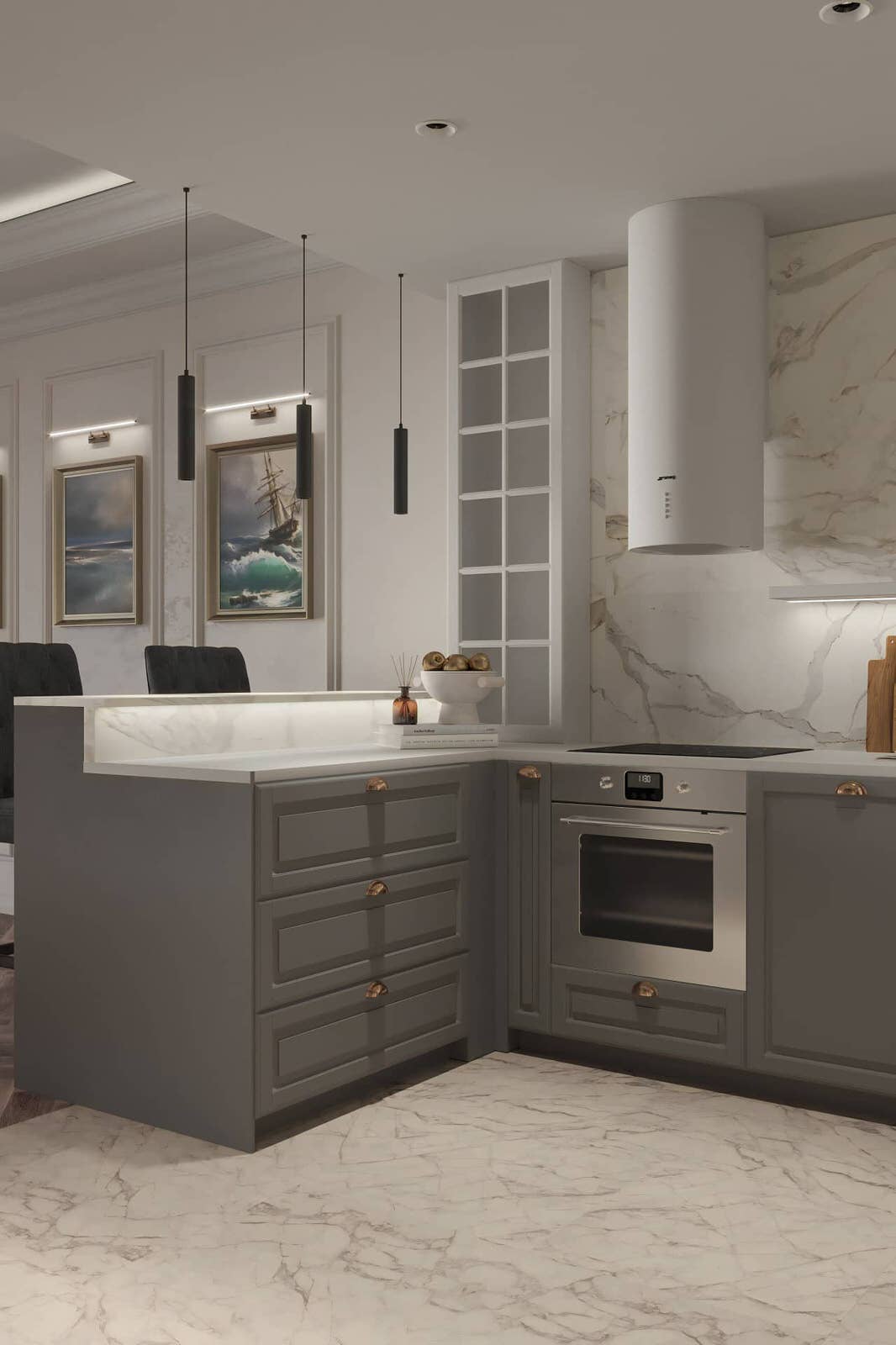 Дизайн и ремонт квартиры в ЖК «Оранж Парк» — Лёгкость бытия